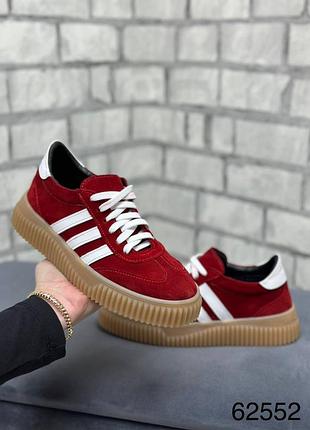 Кеди жіночі натуральна замша