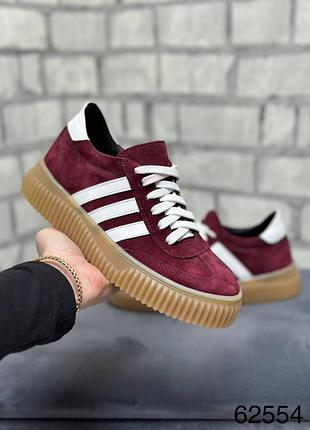 Кеды женские натуральная замша