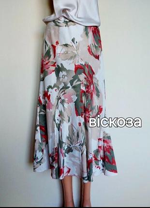 Красивое летнее платье,штапель,mark's spencer