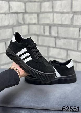 Кеди жіночі натуральна замша