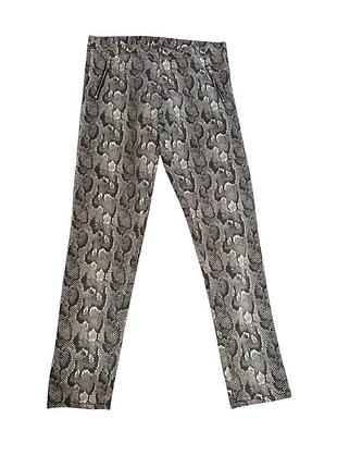 Р. 44-46/s-m женские брюки esmara в змеиной расцветке