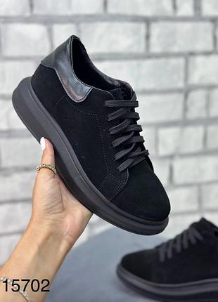 Кеди жіночі натуральна замша