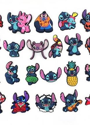 Джибітси jibbits аксесуари прикраса на крокси прання stich.