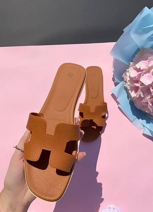 Коричневі шльопанці літні шльопки коричневі шлепанці гумові шлепки тапочки тапки капці коричневі