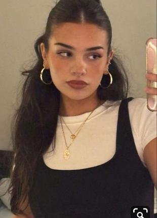 Тотальний розпродаж ‼️чорний велюровий топ корсет