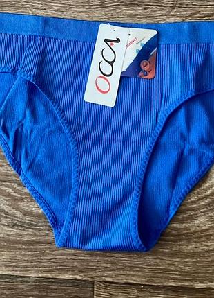 Жіночі трусики безшовні в рубчик 46 48 50 52