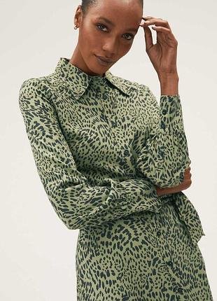 Натуральне плаття-сорочка marks & spenser