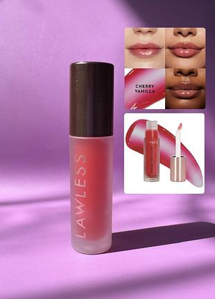 Блиск м’який плампер lawless forget the filler lip plumper line smoothing gloss  cherry vanilla