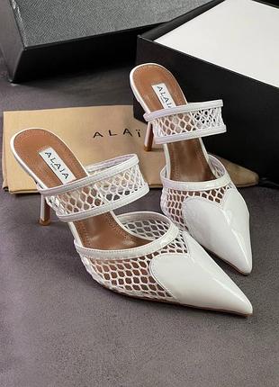 Сабо на підборах alaia люкс