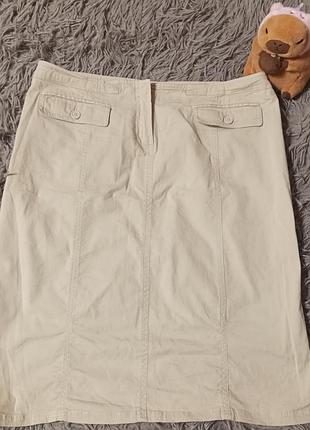 Летняя хлопковая юбка
