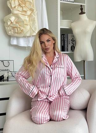 Жіноча піжама шовкова s-м;м-l