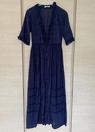 Довге батистове плаття 5