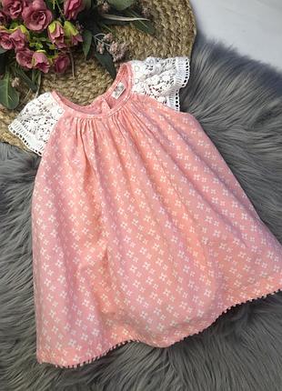 Сукня з мереживом 3-6 міс.