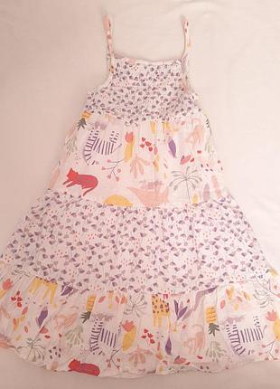 Nutmeg сарафан пышный,вискоза+коттон, на 2-3роки
