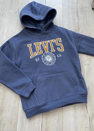 Худі для хлопчика утеплена з капюшоном толстовка levi’s