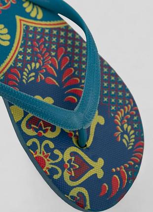 Вьетнамки женские цвет голубой