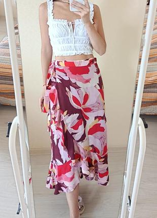 Миди юбка на запах &amp; other stories