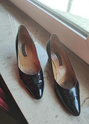 Туфли лодочки винтаж лаковые оригинал