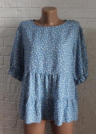 Блузка 100% вискоза new look в идеальном в состоянии 3xl