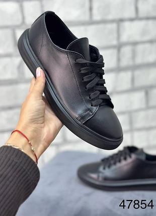 Кеди жіночі натуральна шкіра