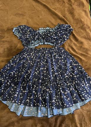 Топ та юбка