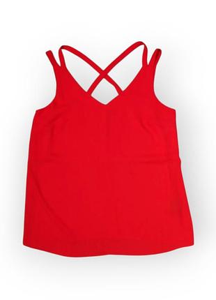 Жіноча майка papaya на бретельках червона розмір m