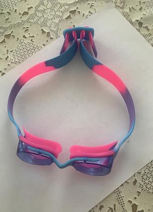 Дитячі плавальні окуляри nabaiji (рожево‑блакитні)