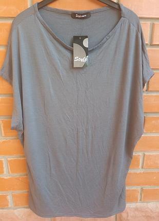 Футболка жіноча сіра