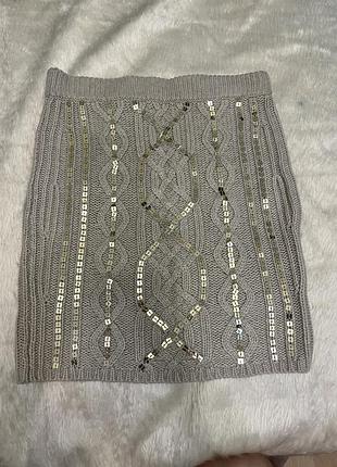 Мини спідниця тепла