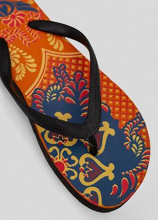 Вьетнамки женские цвет оранжевый