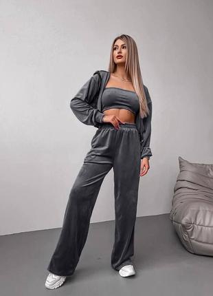 Велюровий костюм