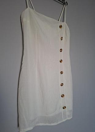 Короткое платье сарафан от nasty gal