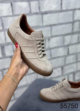 Кеди жіночі натуральна замша