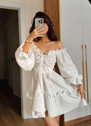 Платье из муслина