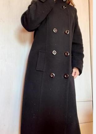 Стильное, двубортное пальто. демисезонное или евро зима