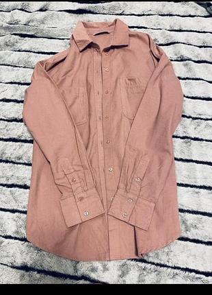 Рожева вельветова сорочка(10)