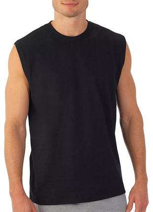 ⚡ тонка чорна чоловіча майка | crivit