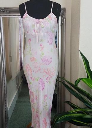 Женское платье сарафан в цветочный принт primark
