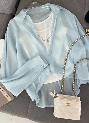 Сорочка з майкою 🌼двійка в асортименті кольори