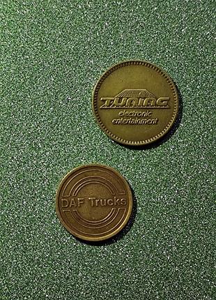 Games people play сша жетон, shell франція, daf, монеты германия