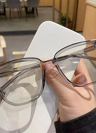 Окуляри прозорі унісекс