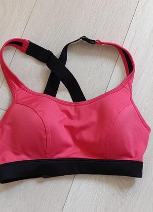 Топ спортивний рожевий бюст для занять спортом aerie s c 70b 70c 70d 75a
