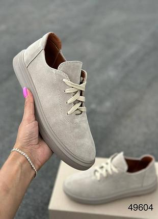 Кеди жіночі натуральна замша