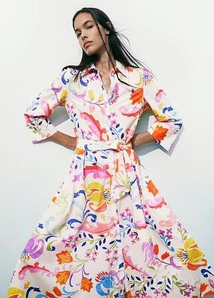 Бавовняна сукня zara