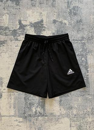 Чорні спортивні бриджі короткі пляжні шорти плавки для басейну adidas originals оригінал