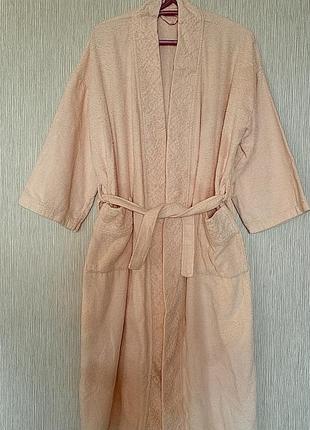 Банний махровий халат s-m