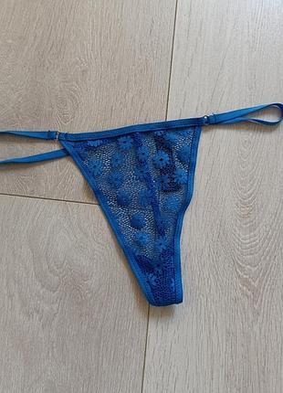 Трусики ажурные стринги кружевные бикини кружные primark cares s c 8 36 44