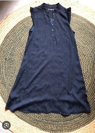 Платье в горох от mango