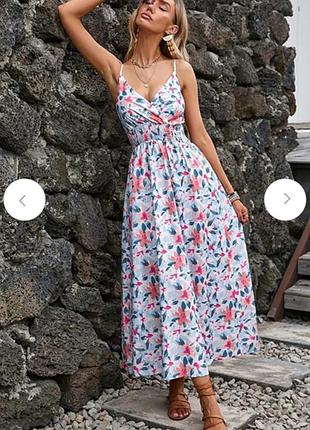 Чарівна сукня сарафан максі 🔥🔥🔥