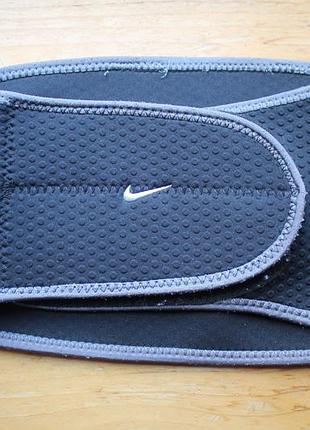 Спортивний пояс бандаж nike mens waist wrap compression support розмір l
